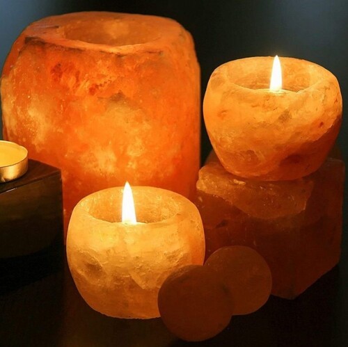 Salt small Candle Holders