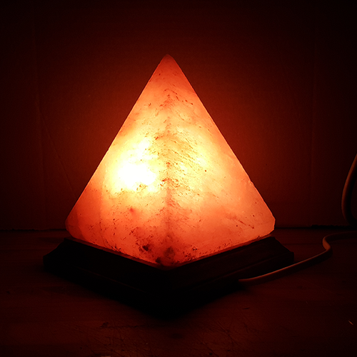 Triangle Himalayan Salt Lamp